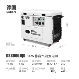萨登DS8000JQD数码变频发电机使用方法