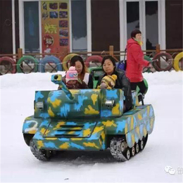 全地形坦克车 单边刹车原地旋转 雪地越野坦克车厂家