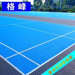 篮球场悬浮地板室外园轮滑悬浮地垫悬浮式拼装运动地板缩略图