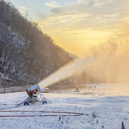 滑雪场造雪机场地建设因素 国产造雪机加热喷嘴