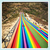 网红彩虹滑道 美丽好玩的七彩滑道 大型组合滑梯缩略图1