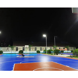 合肥硅pu球场-安徽万向-使用寿命长-硅pu篮球场施工