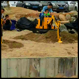 户外游乐设备儿童挖掘机游乐挖掘机 可旋转可抬臂