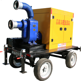 品路来 30kW移动柴油自吸水泵机组 300方 14米