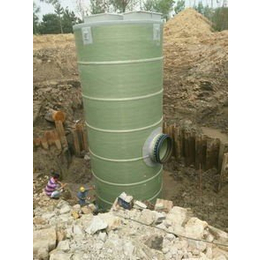 一体化泵站-六盘水玻璃钢一体化泵站预制雨污提升泵站