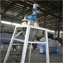 工厂供应纺织浆料立式锥形螺带混合机