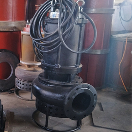 陶瓷厂潜水泥浆泵 搅拌潜水泥沙泵 高铬合金泥沙泵