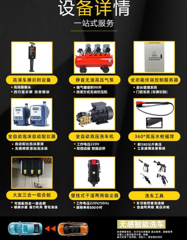 自助洗车机哪个好全自动洗车设备导购报价