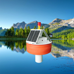 OSEN太阳能<em>型</em>水质检测浮标装置 河道水域浮标<em>型</em>水质监测站