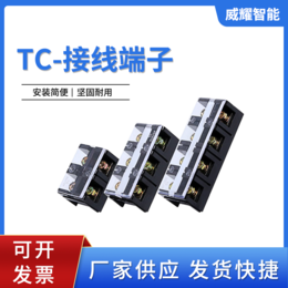 TC系列接线端子排 铜件固定式大电流电源端接线排快速接线端子