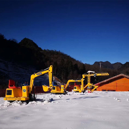 冰雪游乐挖掘机价格 儿童电动挖掘机报价 户外游乐设施