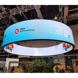 郑州LED圆环屏上海全彩弧形led显示屏商场室内圆环LED屏