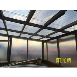 大庆 PC透明耐力板840梯形阳光瓦厂房封院子采光瓦支持定制