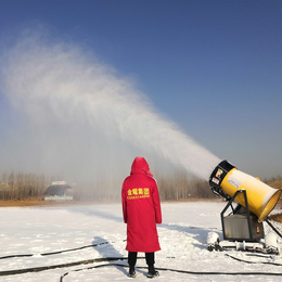 滑雪场自动降雪机器 移动式造雪机 方便省时省力 炮筒式造雪机