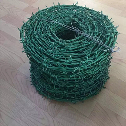 河北镀锌刺绳厂家供应广州道路养护防护网汕尾包塑铁丝网