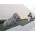 天然原石加工酒店花园玄关摆件切片石组合设计围墙边置景缩略图2