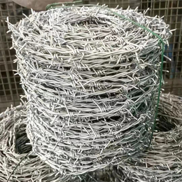 河北镀锌刺绳厂家供应南昌公路刺铁丝公路有刺铁丝网
