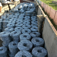 河北镀锌刺绳厂家供应六盘水高速公路铁丝网公路刺网