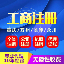 重庆工商注册代理记账企业变更注册可提供地址