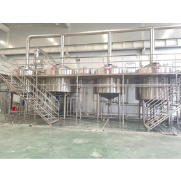 酒厂大型啤酒设备 年产10万吨啤酒设备 生产精酿啤酒的设备