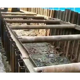 上海拉森钢板桩-安徽利茂工程-拉森钢板桩租赁费用