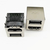 HDMI +USB 2.0 插座四脚插板弯脚带柱全包壳黑胶缩略图1