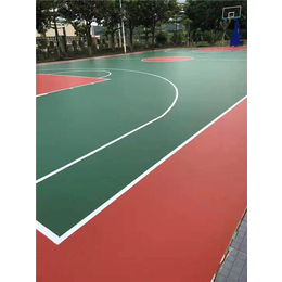 新余市欧里镇硅PU球场篮球场地面工程安装在线咨询