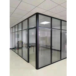 密云区安装玻璃隔断安装透明玻璃隔断