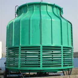 东营1000吨圆形逆流式冷却塔-若远空调货源厂家