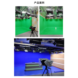 唐音虚拟演播室背景抠像蓝色绿色拼接