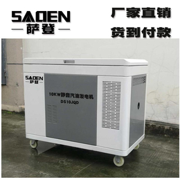 萨登30KW便携式低噪音汽油发电机应急充电