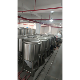 云南啤酒厂大型酿造设备5000升精酿啤酒设备生产线
