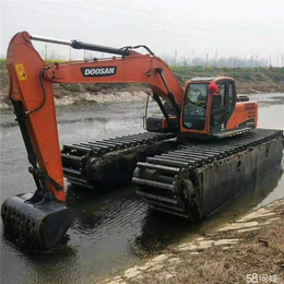 水上挖机出租-文利工程机械挖掘机