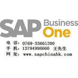 东莞SAP系统实施维护开发培训深圳SAP软件东莞SAP代理商