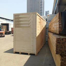 青岛厂家生产木质包装箱五金机械进出口使用免熏蒸木箱缩略图