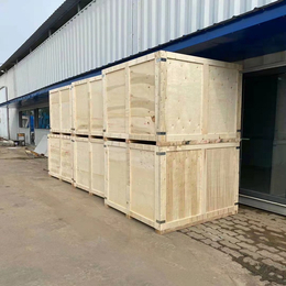木箱加工厂定做木包装箱 黄岛出口免熏蒸包装箱多少钱
