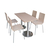 食堂餐桌椅厂家-食堂餐桌椅-汇霖餐桌椅工艺成熟缩略图1