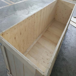 青岛木箱定制钢带木箱可重复使用组装简单便捷