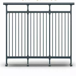 定制铸铁阳台护栏 中式 格华焊接空调铁艺护栏 