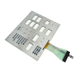 带LED型薄膜开关按键控制面板厂家生产