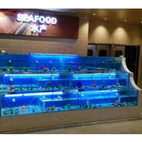 扬州庆亚玻璃-海鲜螃蟹玻璃鱼缸测量制作安装厂家