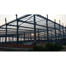 呼和浩特钢结构施工厂家 武川工地彩钢房厂房搭建 多种钢材