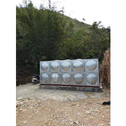 马山不锈钢水箱厂家 焊接式消防水箱304 组合式保温水箱价格