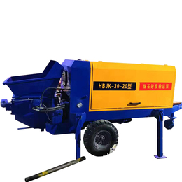 云浮煤矿混凝土输送泵-强功机械混凝土泵图片