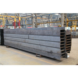 焊接H型钢加工厂家-钢柱钢梁焊接加工-三维钢构