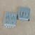 USB AF焊线母座 4P180度焊线 直边白胶缩略图1