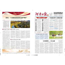 重庆印刷报纸-河南日报印务中心-重庆印刷报纸排版