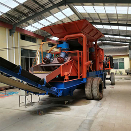 阜阳单排轮移动洗沙机生产厂家*