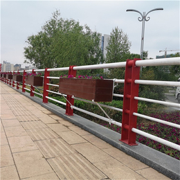 防护栏杆生产厂家款式 深圳河道不锈钢护栏扶手定做价格
