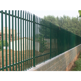 惠州小区锌钢防护围栏 广州学校围墙铁艺栏杆